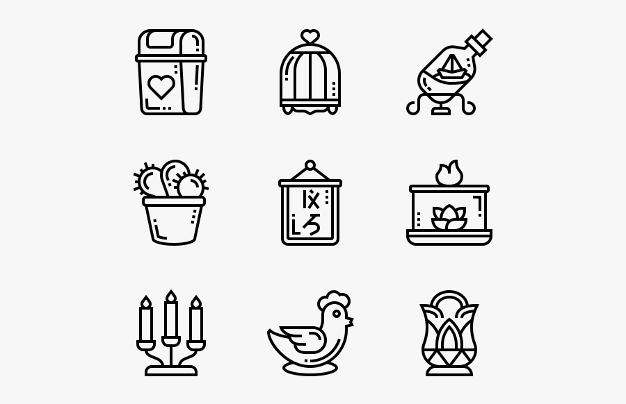 Home Decoration - Physio Icon, Transparent Clipart