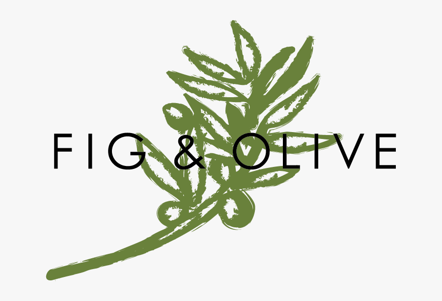 Fig And Olive Chicago Logo, Transparent Clipart