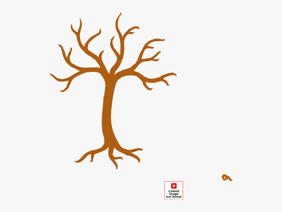 Tree No Leaves Clip Art At Clker - Cartoon Tree With No Leaves, Transparent Clipart