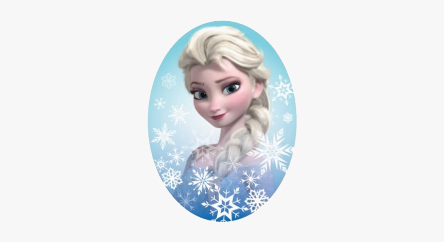 Elsa Face Clip Art Topper Free Transparent Png - Elsa Clipart , Free