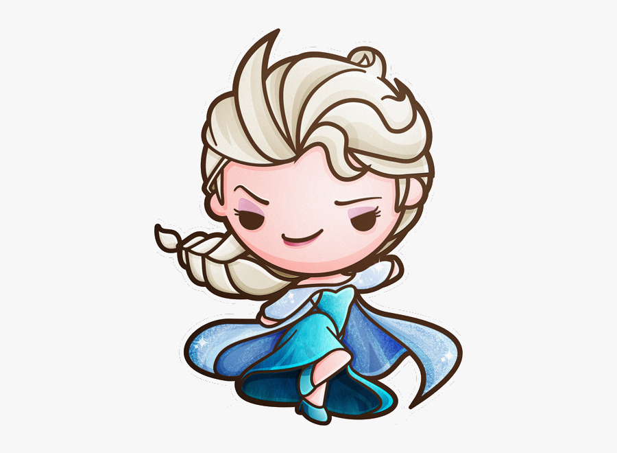 Elsa Free Clipart At For Personal Use Transparent Png - Elsa And Anna Cartoon Drawing, Transparent Clipart