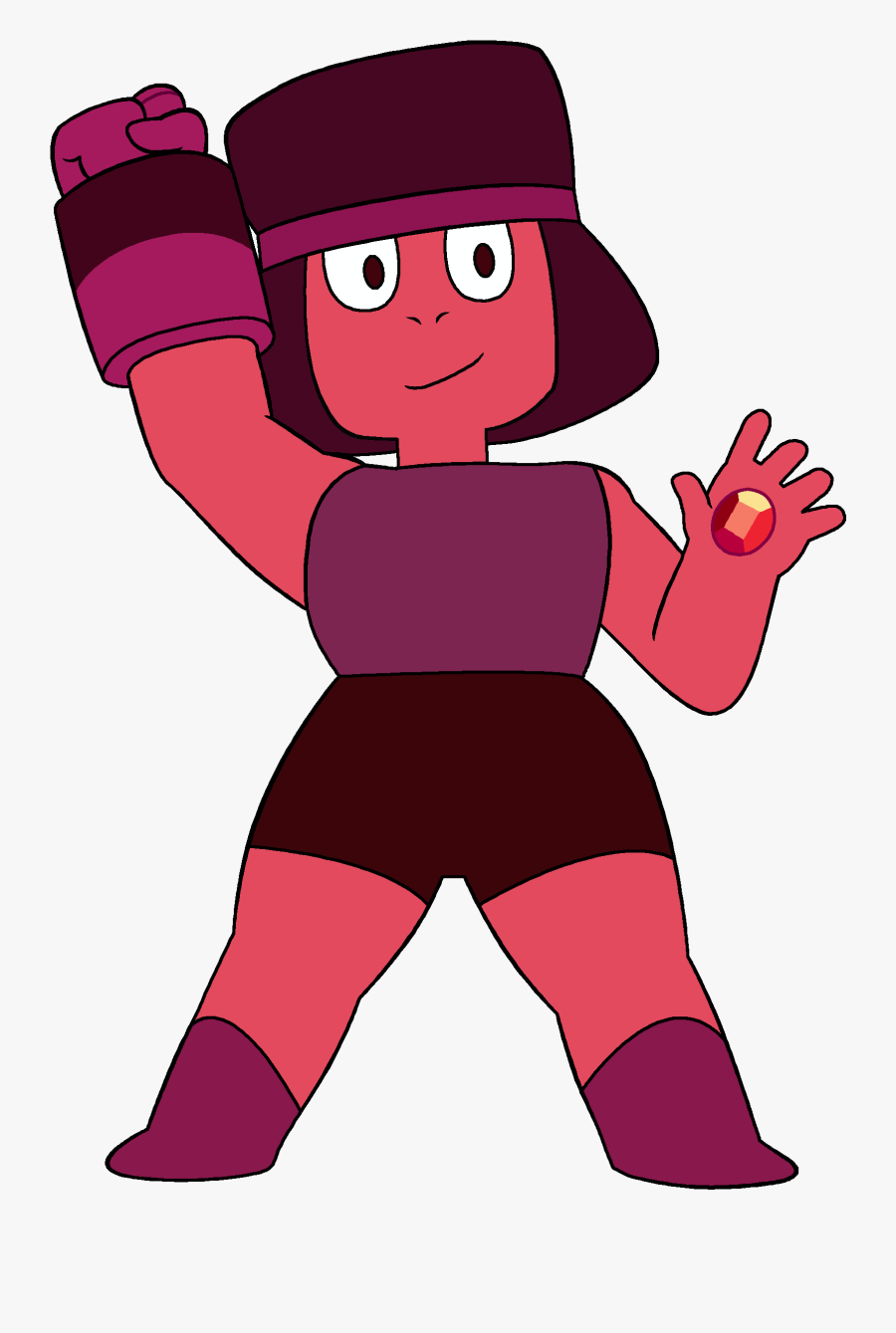 Steven Universe Wiki - Steven Universe Ruby Drawing, Transparent Clipart