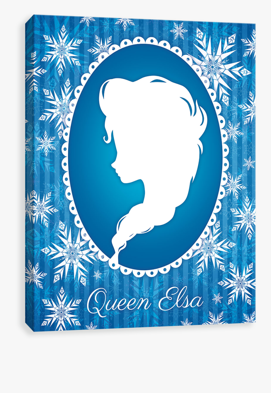 Silhouette Elsa - Elsa, Transparent Clipart