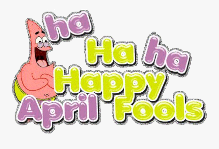 It April Fools Day - April Fool Whatsapp Sticker, Transparent Clipart