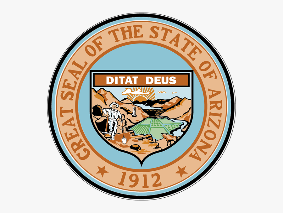 Arizona State Seal, Transparent Clipart