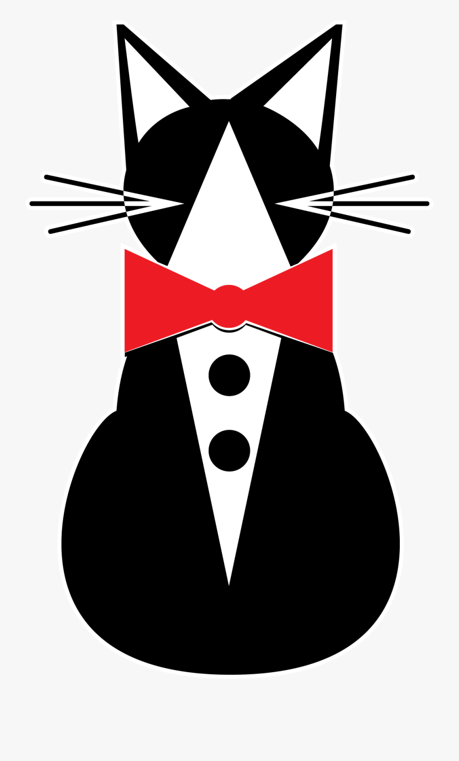 Tuxedokat - Circle, Transparent Clipart