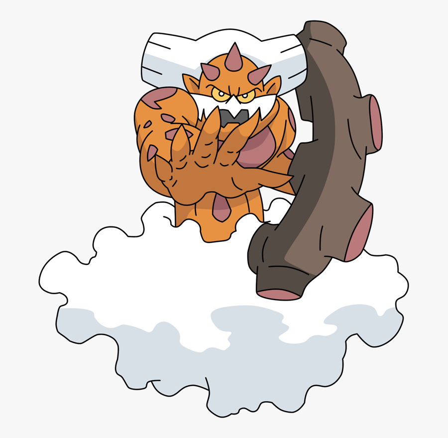 Pokemon 645 Landorus Pokedex - Drawings Of Pokemon Landorus, Transparent Clipart