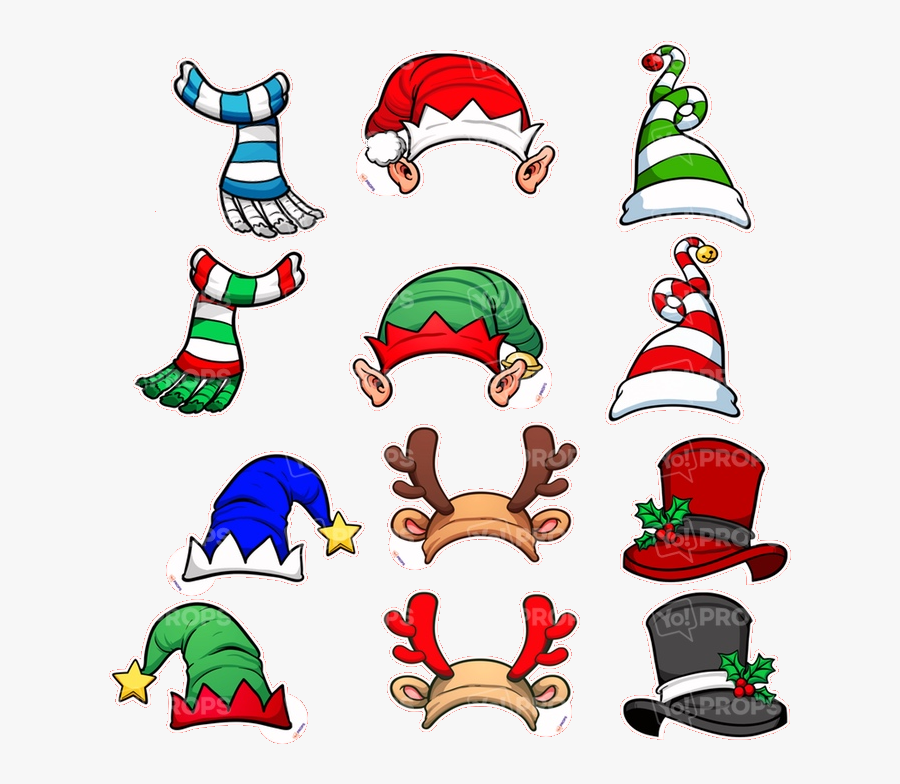 Holiday Photo Booth Orange County - Christmas Props For Photo Booth Png, Transparent Clipart