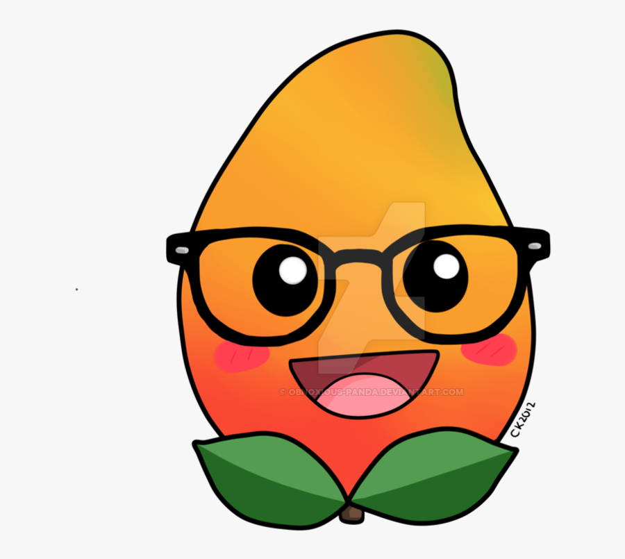 Clip Art Mango Instagram - Draw So Cute Mango, Transparent Clipart
