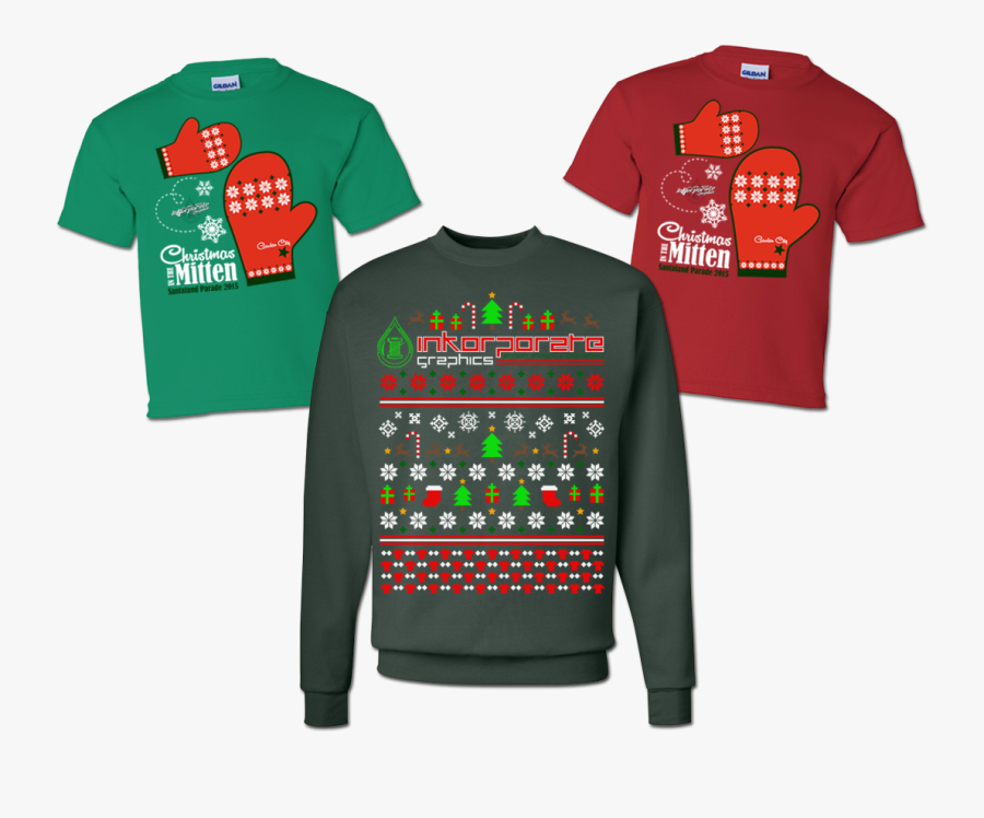 Ugly Christmas Sweater Graphic Png, Transparent Clipart
