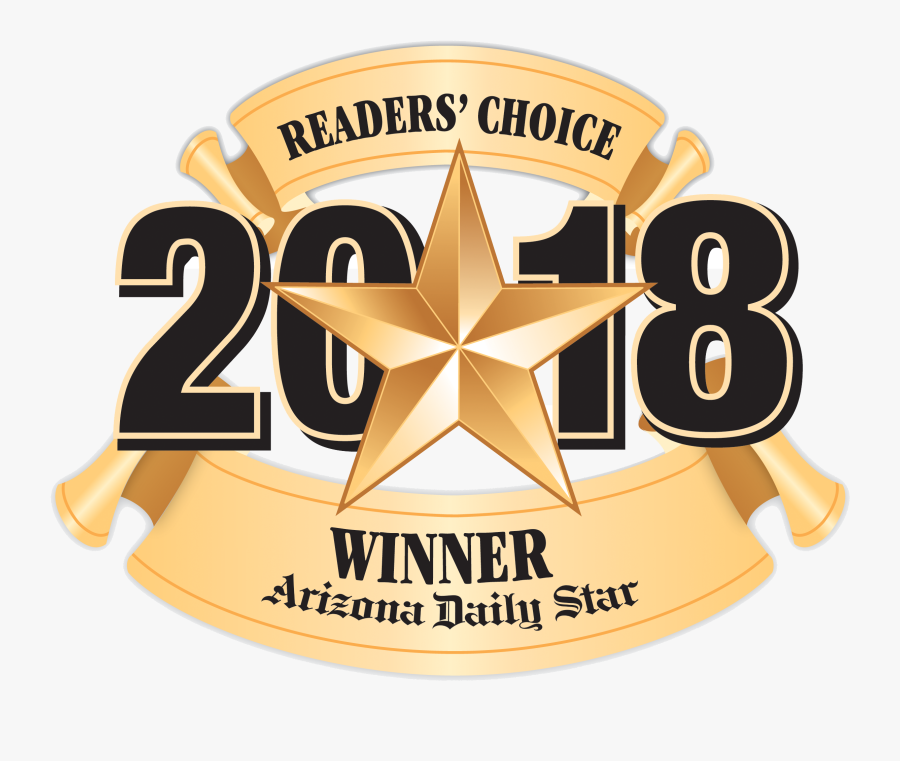 Award - Arizona Daily Star Readers Choice 2018, Transparent Clipart