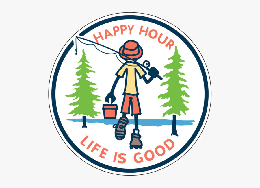 Happy Hour Sticker, Transparent Clipart