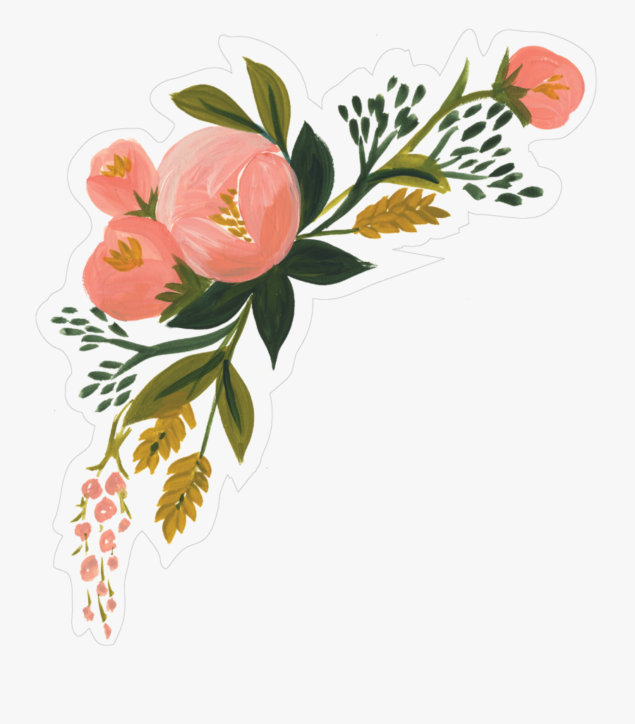 Floral Garland Print & Cut File - Print And Cut Flowers , Free