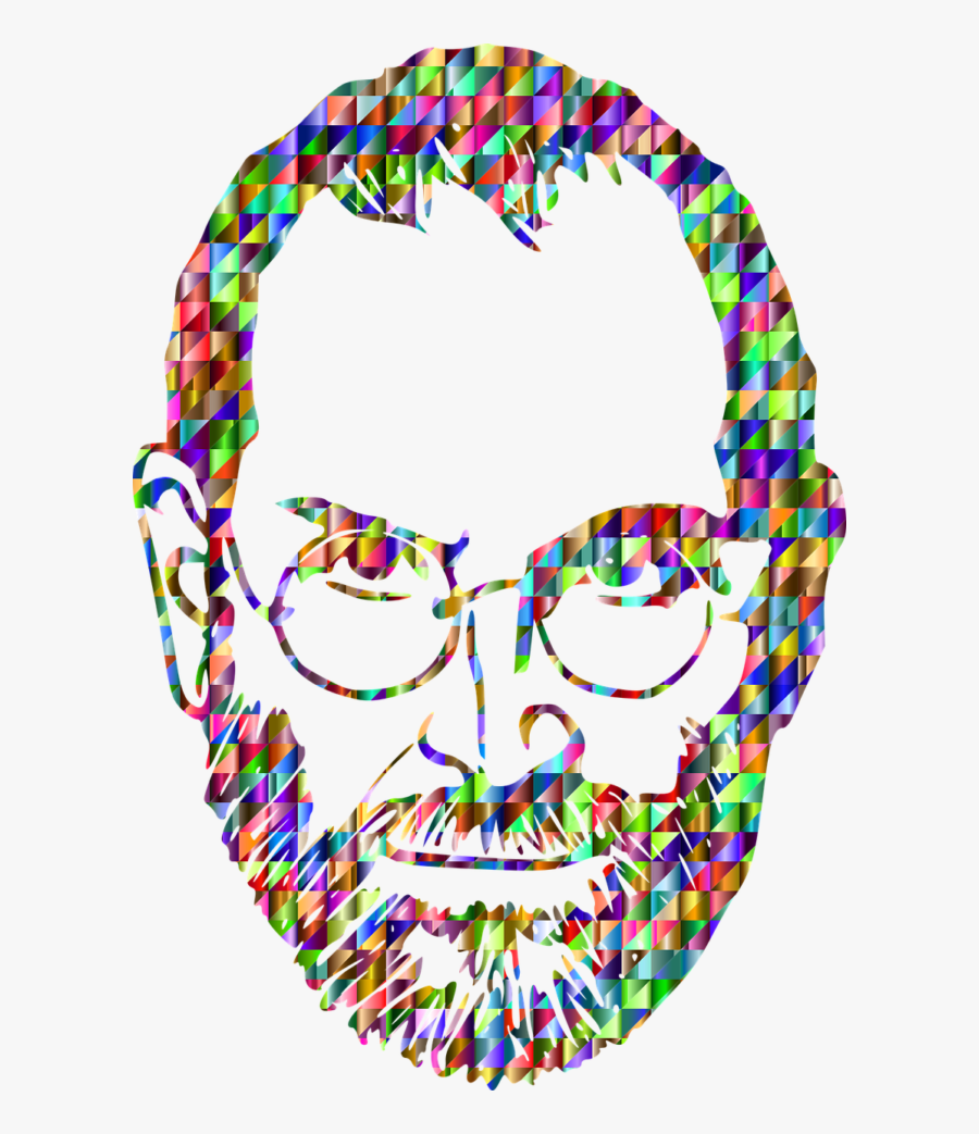 Steve Jobs, Apple, Computers, Ceo, Man, Male, People - Steve Jobs Minimalist Book, Transparent Clipart