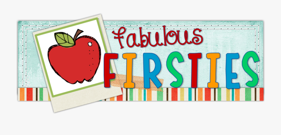 Firsties Clip Art, Transparent Clipart