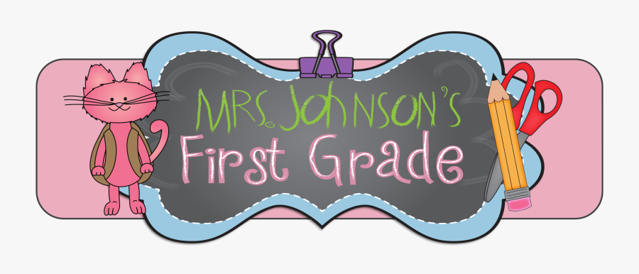 Johnson"s First Grade - Poster, Transparent Clipart