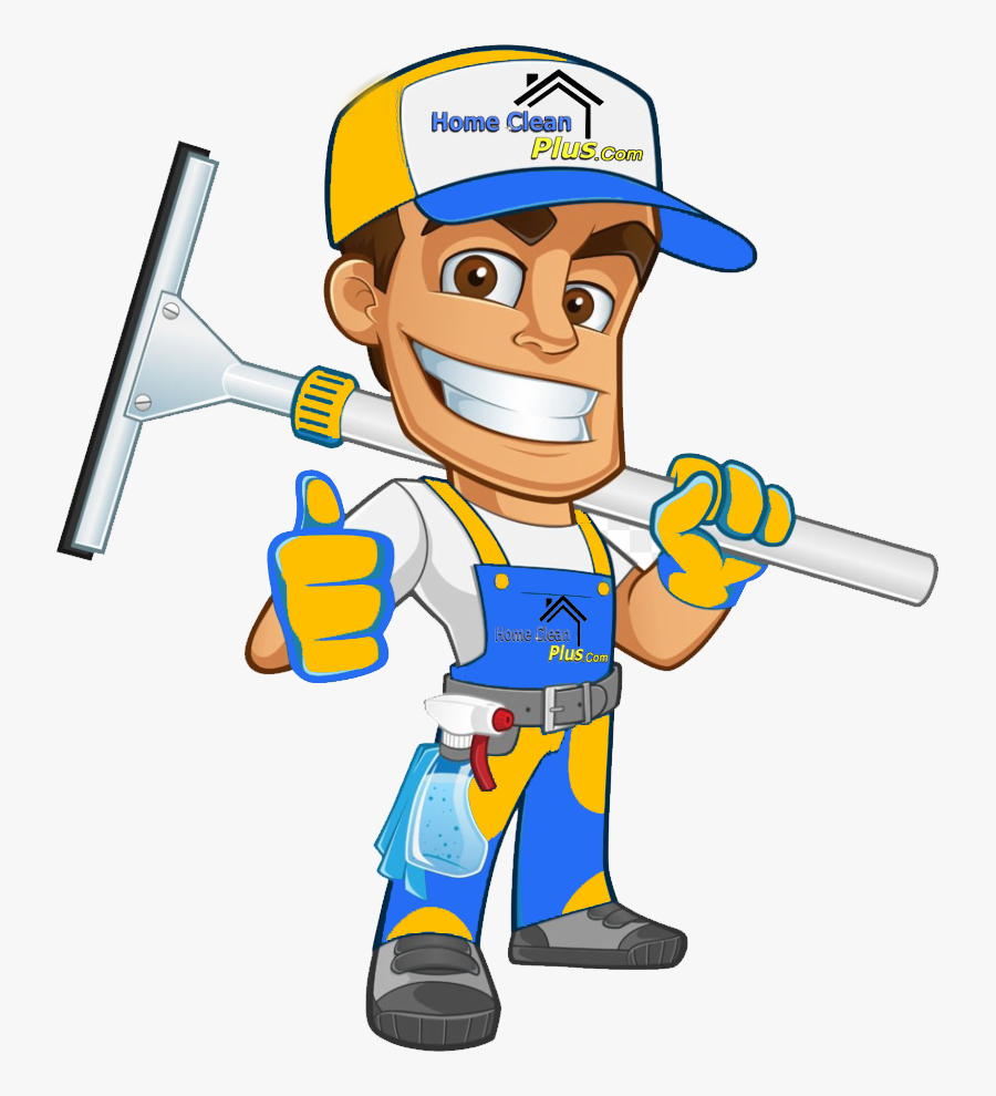 Window Cleaning Man, Transparent Clipart