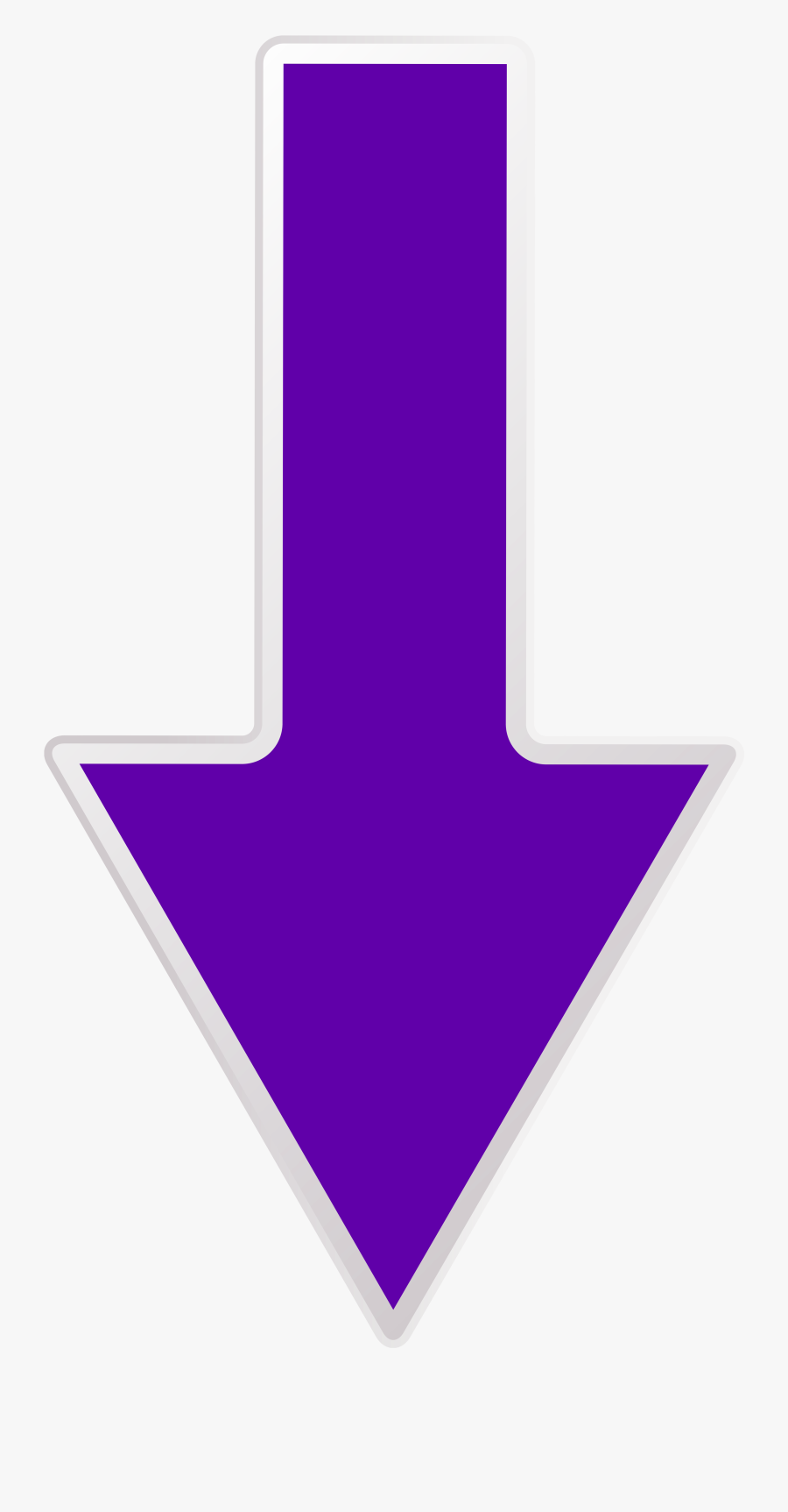 Down Arrow Arrow Purple Down Transparent Clip Art Image - Transparent ...