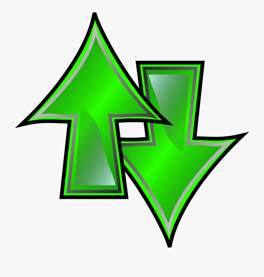 Symbol Up And Down Arrow, Transparent Clipart