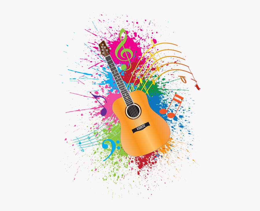 Paint Splatter Abstract Illustration - Violin Paint Splatter Abstract Illustration, Transparent Clipart