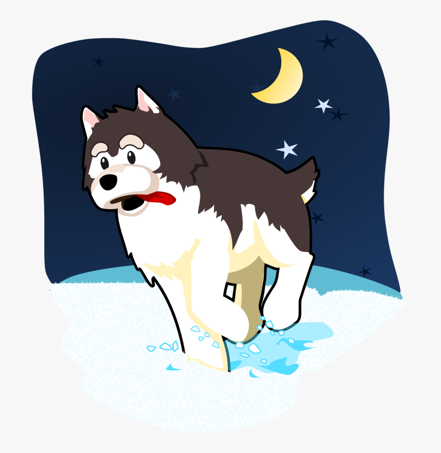 Siberian Husky, Transparent Clipart