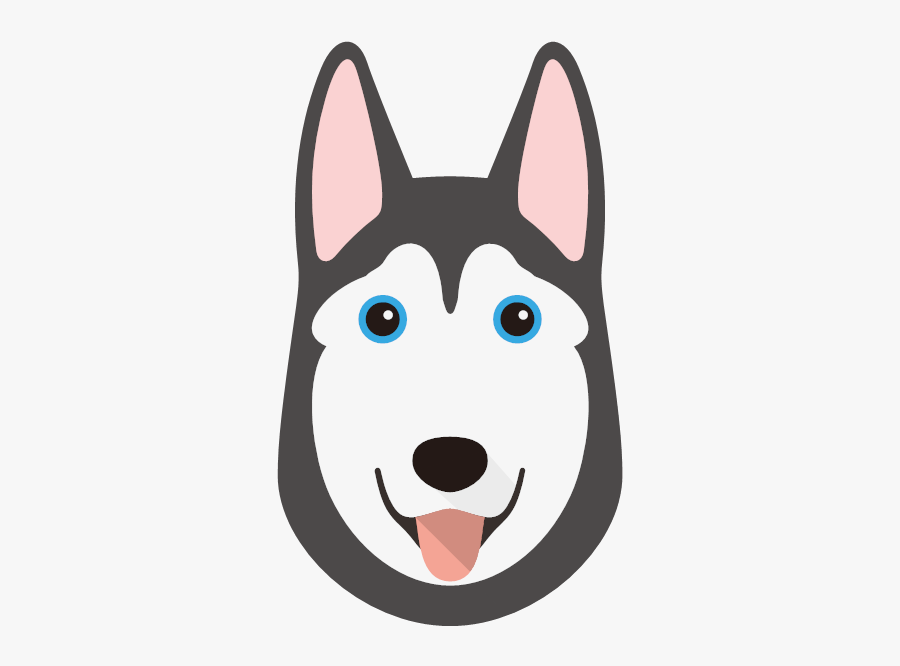 Siberian Husky, Transparent Clipart