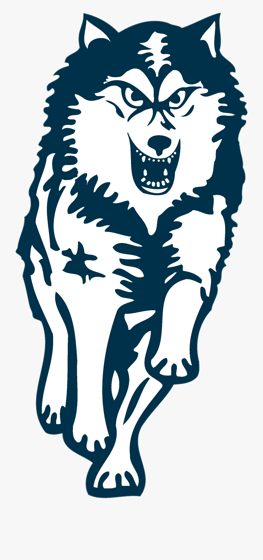 School Logo - Port Huron Northern High School Huskies, Transparent Clipart