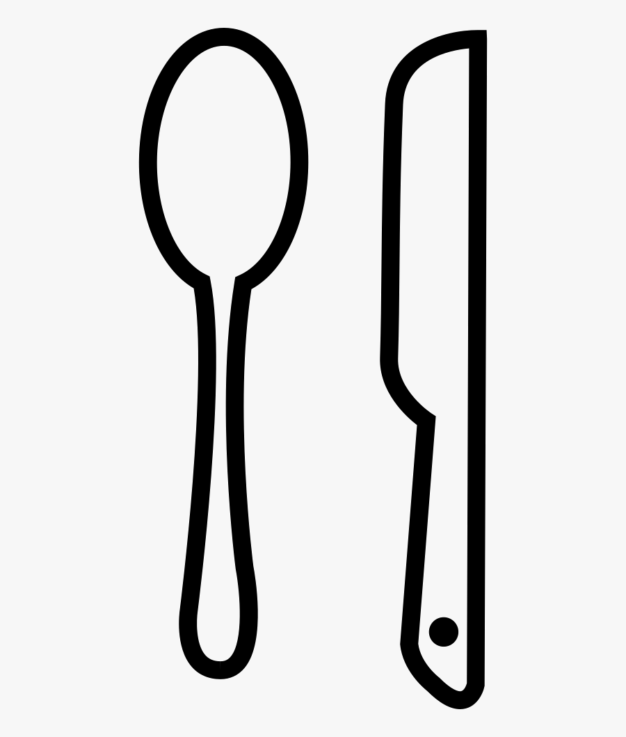 Soup Spoon And Svg, Transparent Clipart