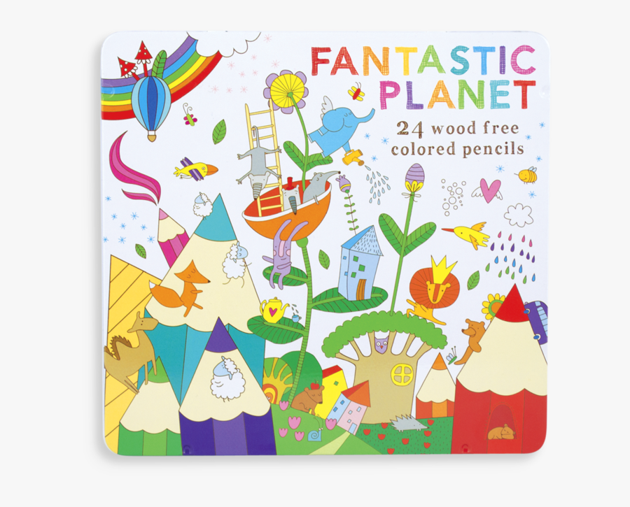 Fantastic Planet Wood Pencils, Transparent Clipart