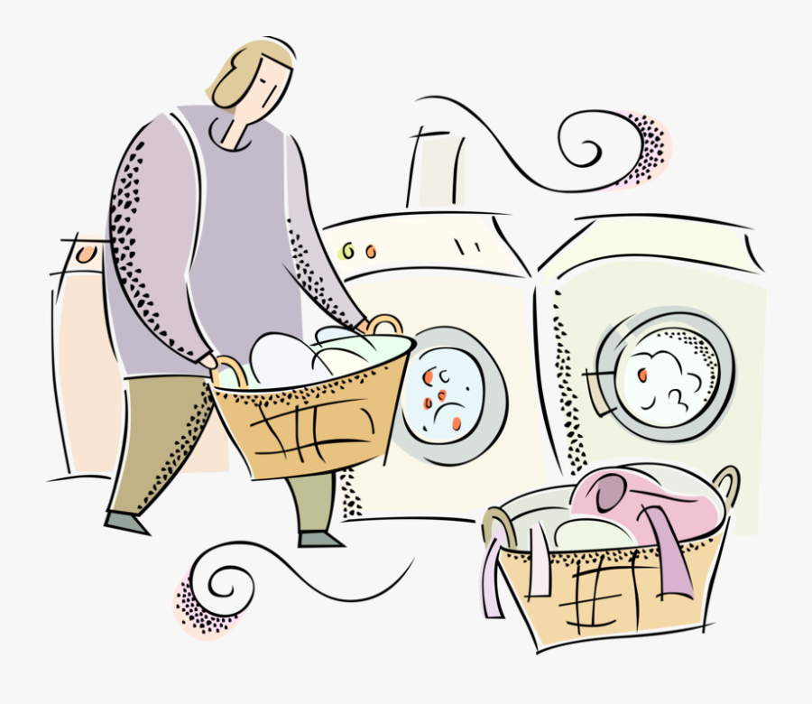 Svg Library Download Washing Machine For Cleaning - Cartoon, Transparent Clipart