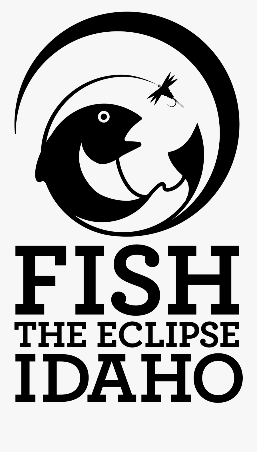 Fish The Eclipse In Idaho - Fishing Eclipse, Transparent Clipart