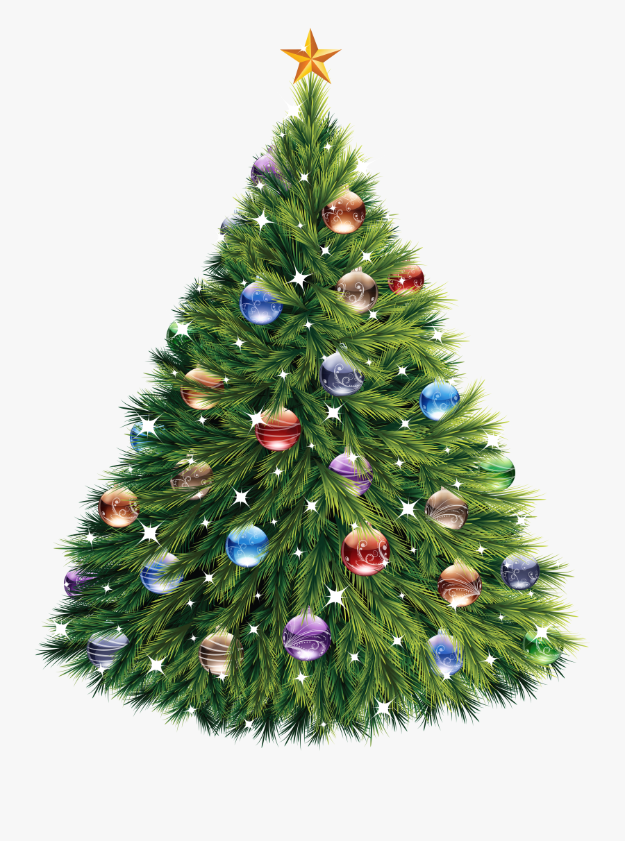 Christmas Tree Clipart Png Image, Transparent Clipart