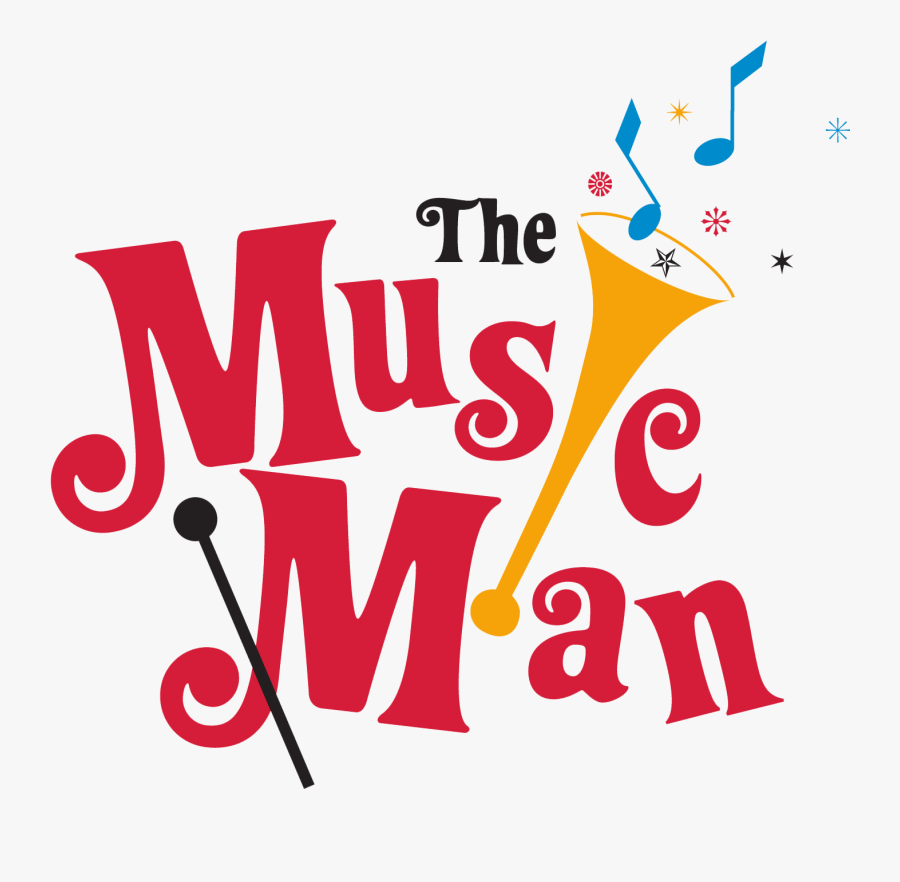 The Music Man Lake County Broadway Theatre Clip Art - Music Man Broadway Logo, Transparent Clipart