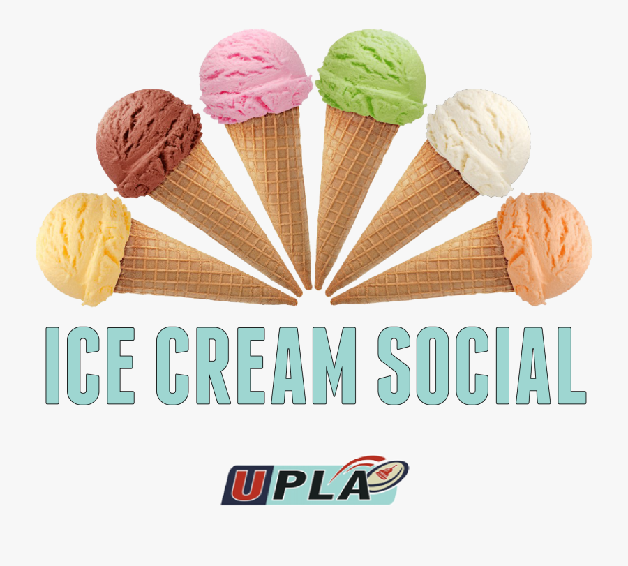 Transparent Ice Cream Social Png - Ice Cream Cone High Resolution, Transparent Clipart