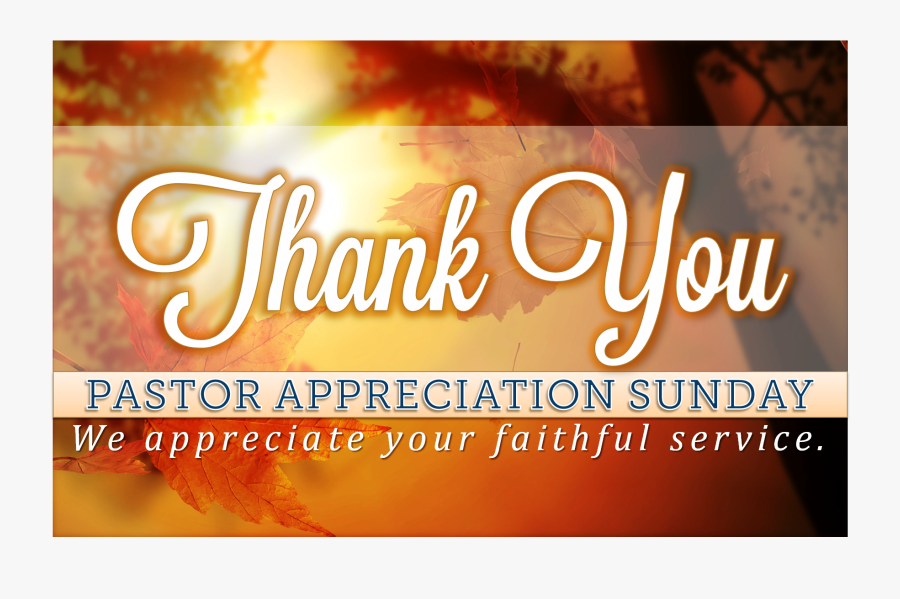 Clip Art Pastor Appreciation Banner - Pastor Appreciation Slide , Free ...