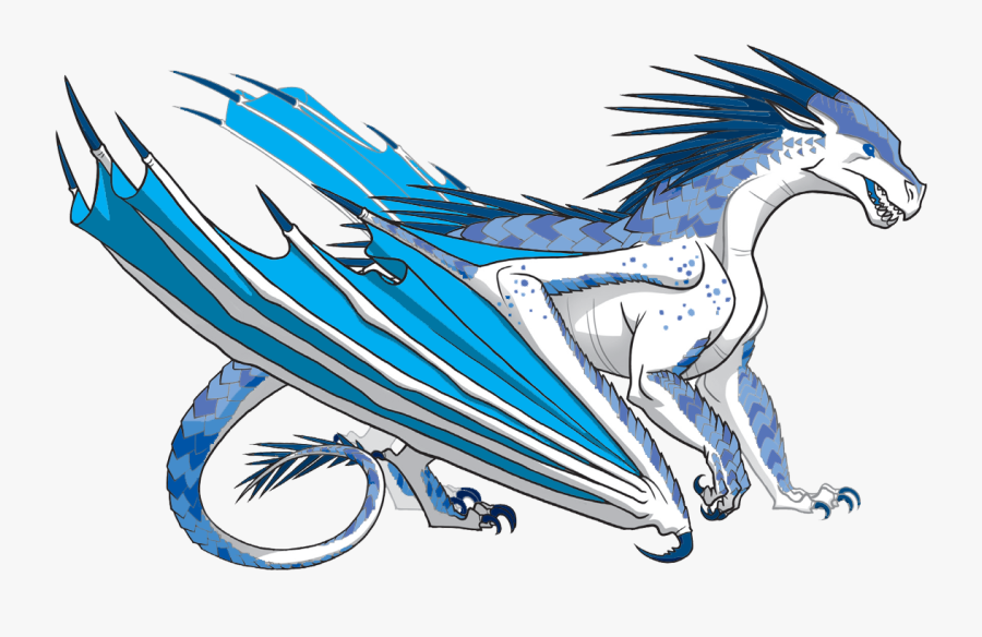 Wings Of Fire Fanon Wiki - Wings Of Fire Drawings Icewing, Transparent Clipart