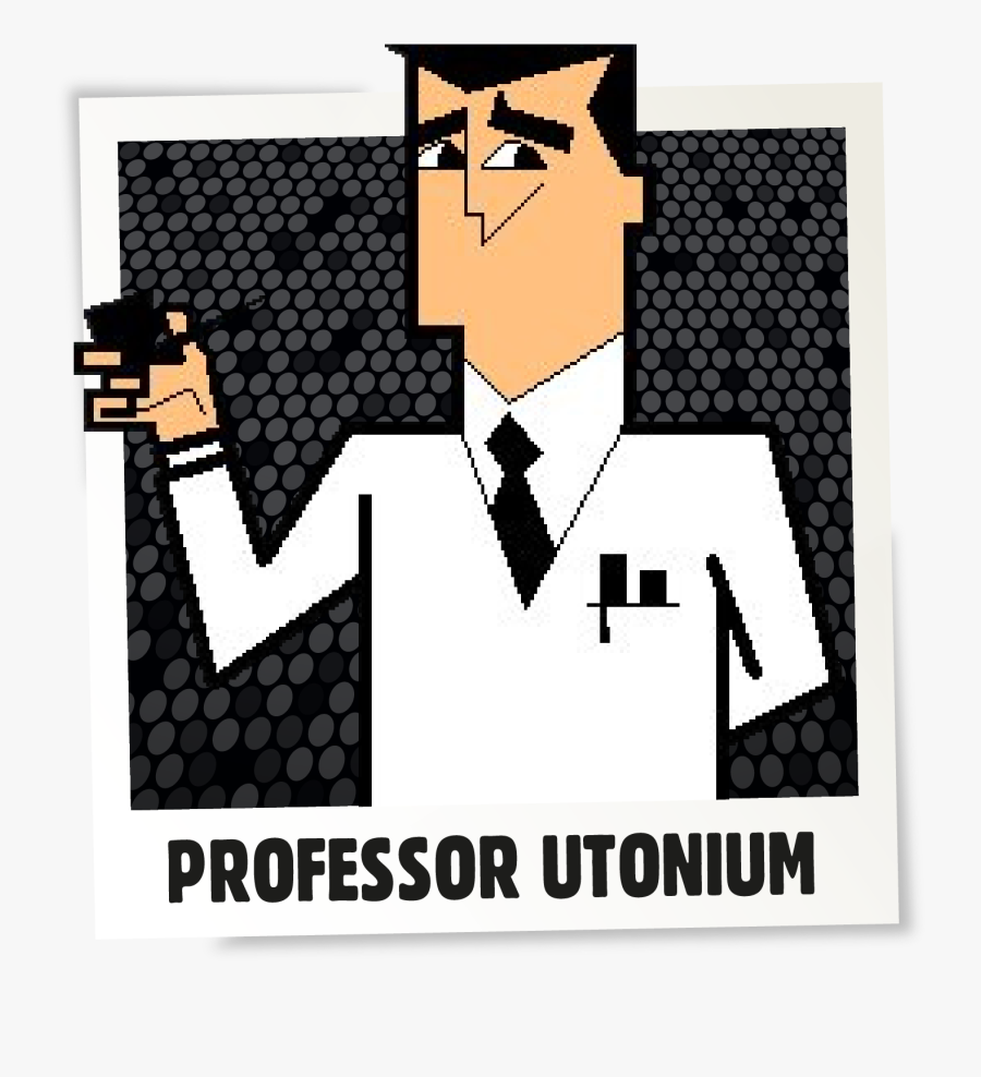 Prof Utonium Samurai Jack, Transparent Clipart