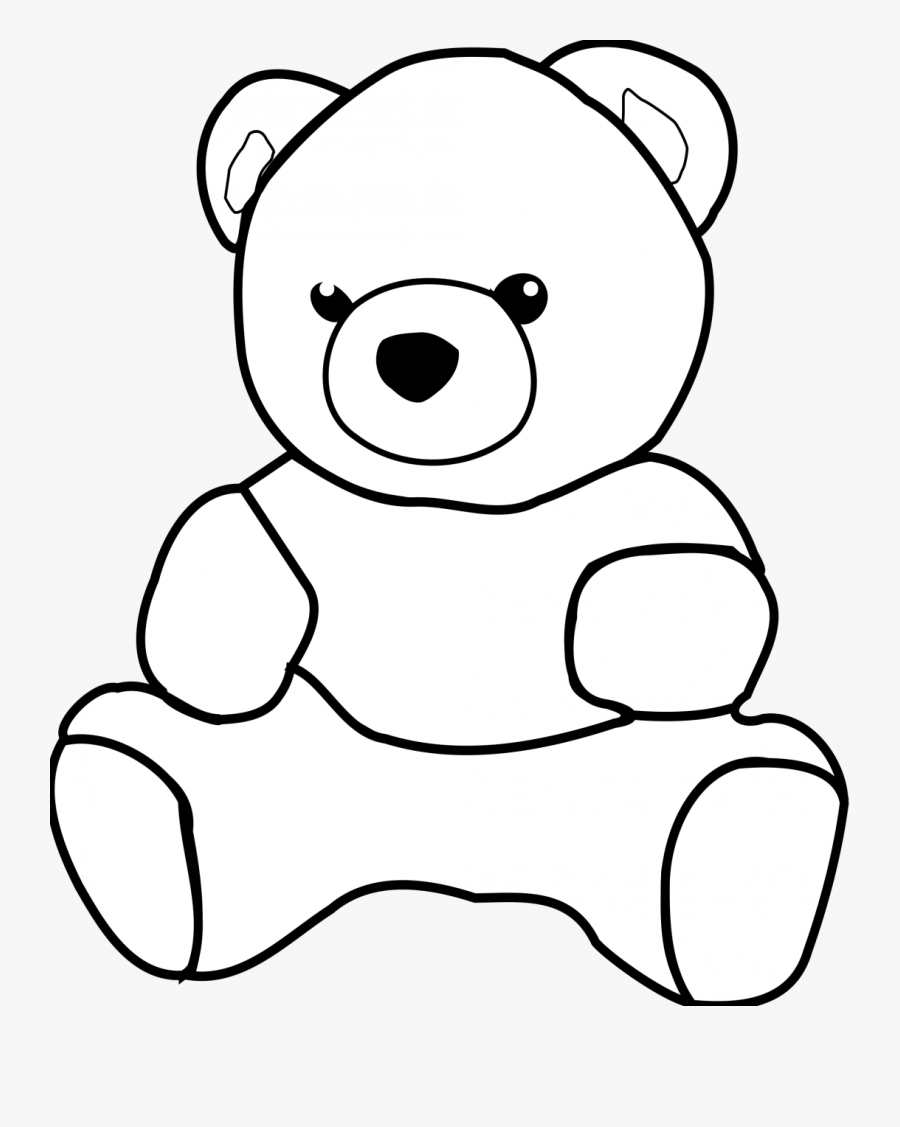 Bear Drawings Clip Art Cute Panda Simple Drawing Teddy