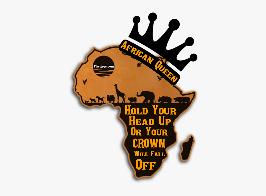 African Queen Throw Pillow For Sale By Firsttees Motivational - Art, Transparent Clipart