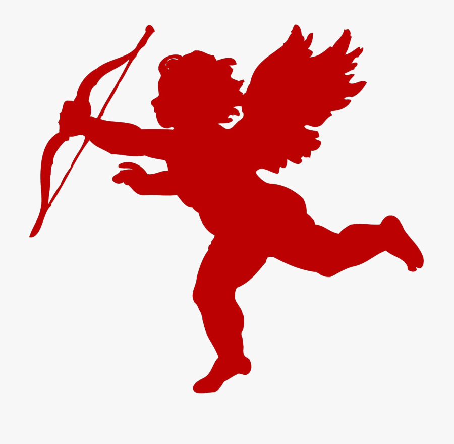 Cupid Arrow Png Transparent Image - Happy Valentines Day Cupid, Transparent Clipart