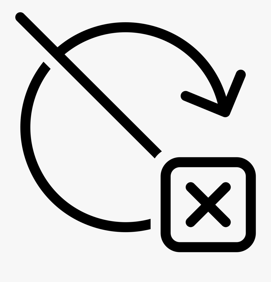 Exit Without Update Icon - Keep Away From Children, Transparent Clipart