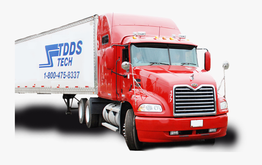 Transparent Red Truck Png - Tdds Technical Institute Cdl, Transparent Clipart