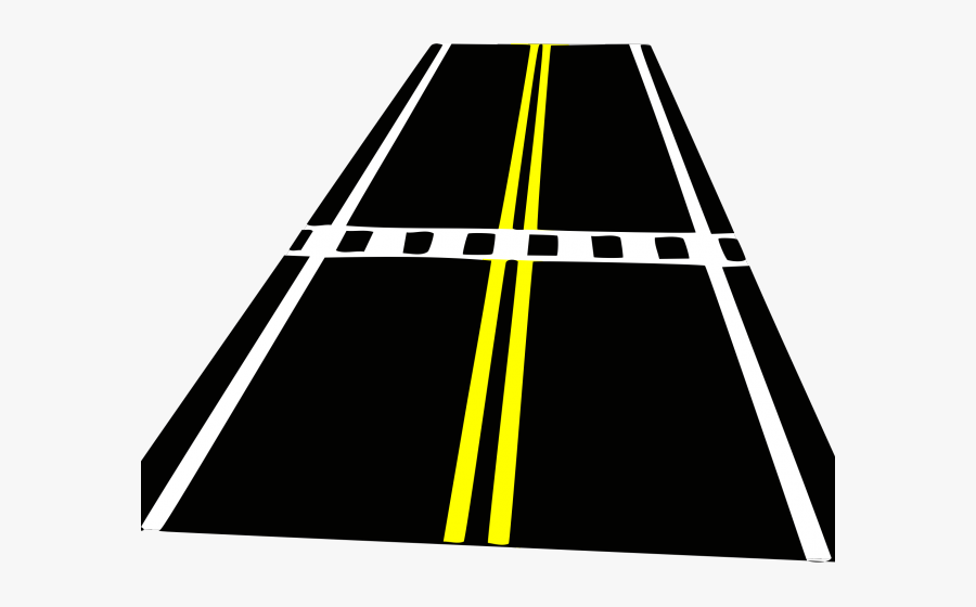 Roadway Clipart, Transparent Clipart