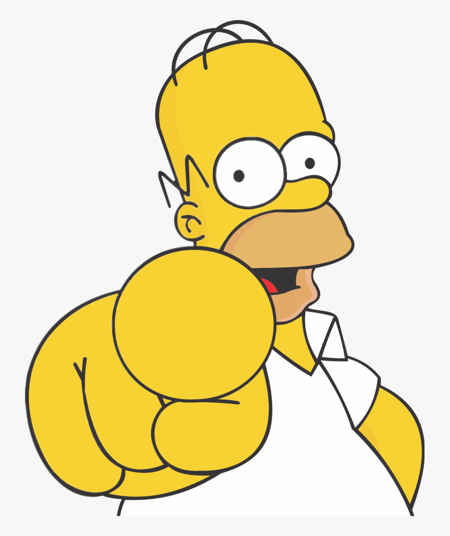 Homer I Want You, Transparent Clipart