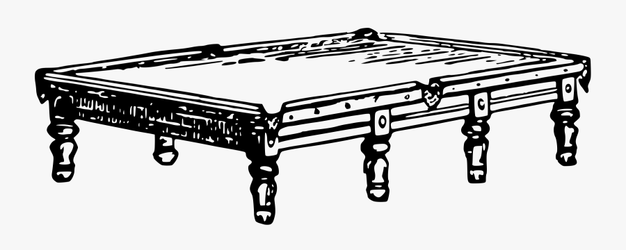 Snooker Table Clip Art, Transparent Clipart