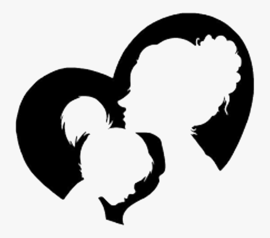Mother And Daughter Drawing, Transparent Clipart