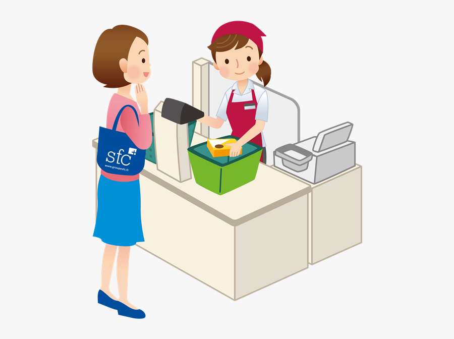 Transparent Image Comptabilité Clipart - Cashier Cartoon, Transparent Clipart