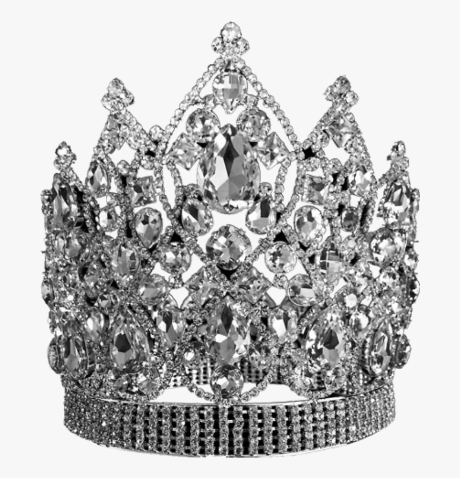 Transparent Tiara Clipart Black And White - Drag Queen Crown Png, Transparent Clipart