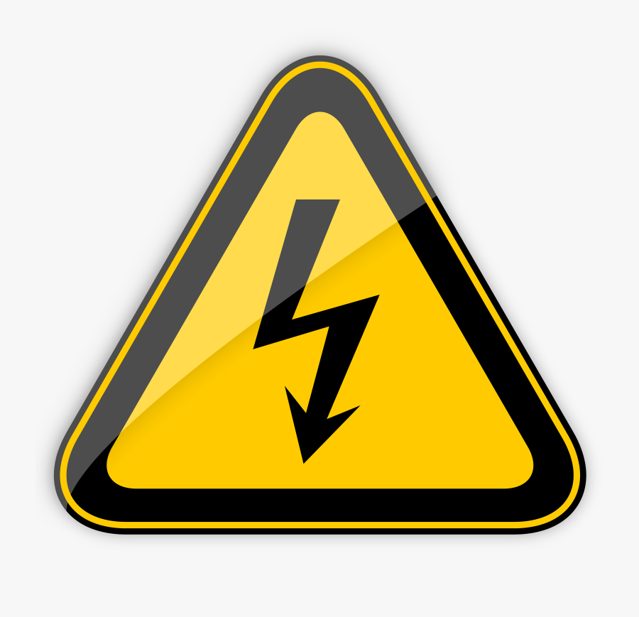 High Voltage Warning Sign Png Clipart - Fragile Clipart Png , Free ...