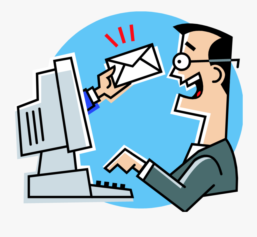 Any Of Us Really Want To Spout Off In A Rage Through - Read E Mail, Transparent Clipart